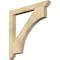 Ekena Millwork Westlake Slat Rough Sawn Bracket, Douglas Fir, 4"W x 40"D x 40"H BKT04X40X40WTL06RDF - alternate 1
